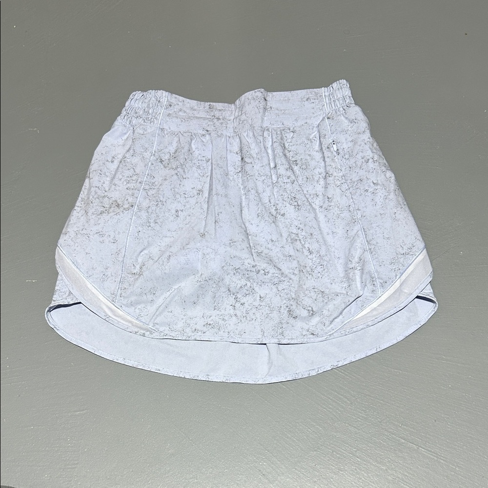 Lululemon Pastel Light Blue Hotty Hot Athletic High Rise Skirt